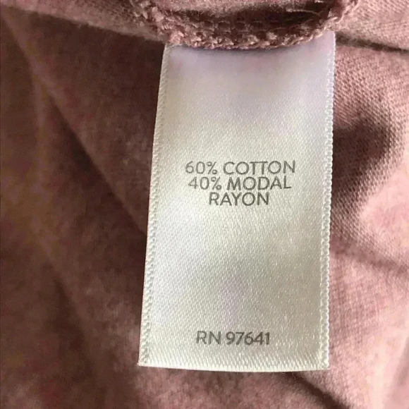 Pure Jill By J. Jill Heather Purple Mock Turtleneck Top Size M - Picture 5 of 6